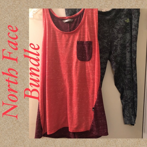 The North Face Other - 🚫Sold 🚫North Face Bundle Slub Tank &Capri XL